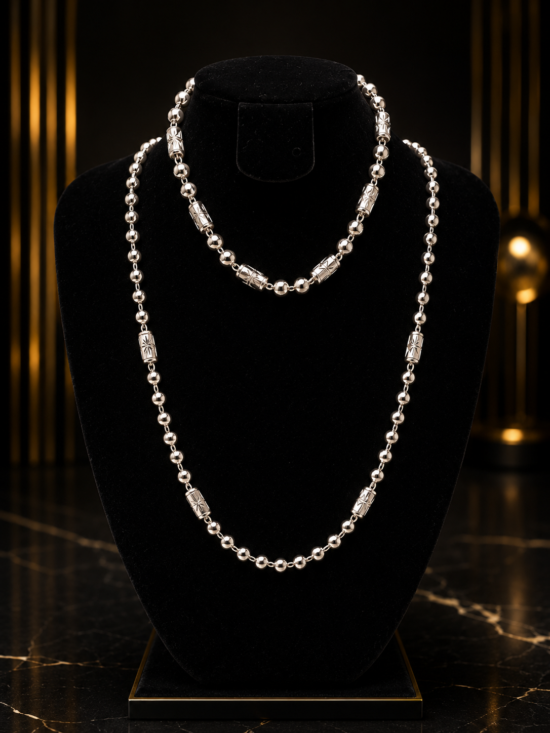 Ensemble Perle en Argent Massif 925